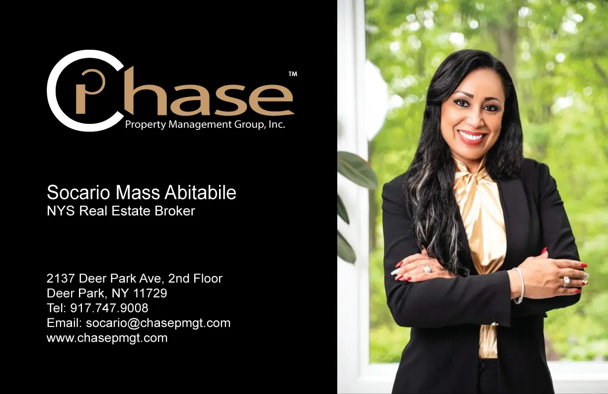 Business Card - Socario Mass Abitabile NYS Real Estate Broker